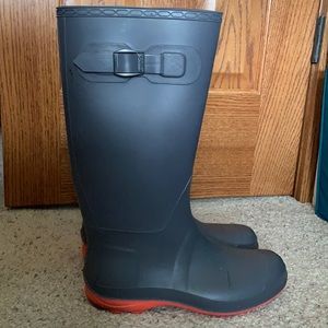 Kamik Rain Boots- Pink and Gray